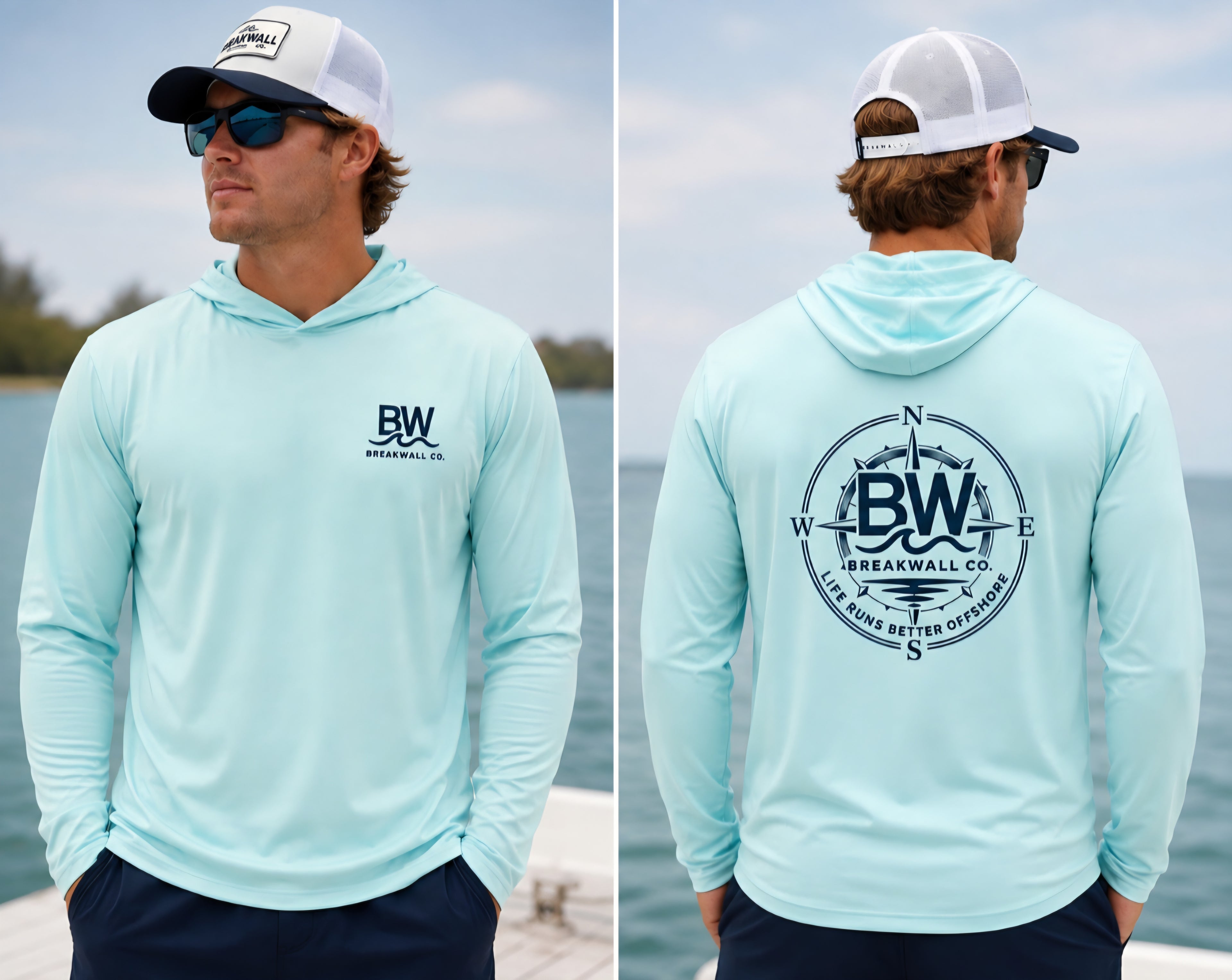 UV resistant long sleeve hood